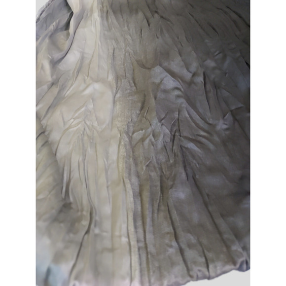 Apt 9 Infinity Scarf Black To Silver Crinkle 68 X 18 - Picture 6 of 8